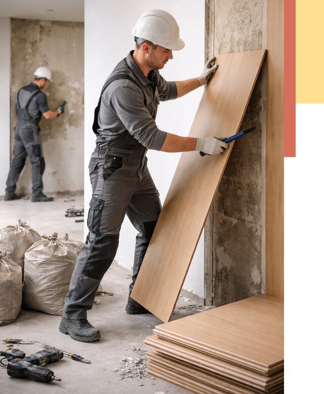 Демонтаж стеновых панелей в каменке от 3540 руб. за м² быстро и недорого | ОТДЕЛОЧНИК-Кам