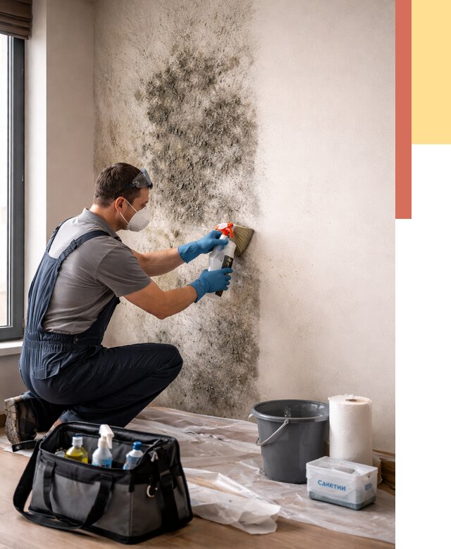 Удаление плесени со стен в каменке от 2175 руб. — быстро и недорого | ОТДЕЛОЧНИК-Кам