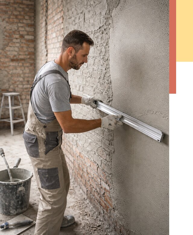 Штукатурка кирпичных стен в каменке от 4552 руб/м2 — быстро и недорого | ОТДЕЛОЧНИК-Кам