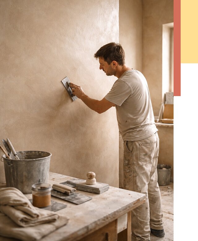 Марокканская штукатурка таделакт в каменке под ключ от 4248 руб. | ОТДЕЛОЧНИК-Кам