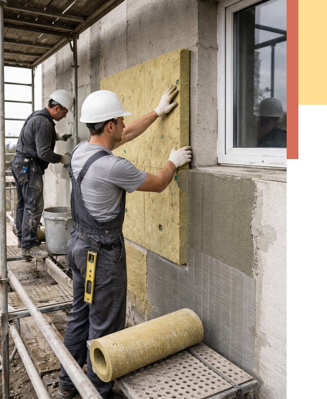 Утепление стен в каменке от 4349 руб. под ключ — быстро и недорого | ОТДЕЛОЧНИК-Кам