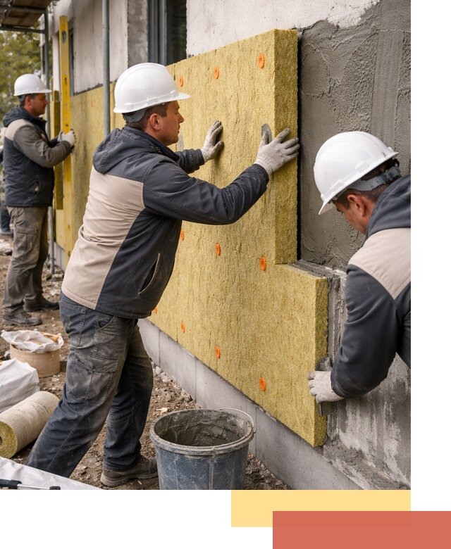 Утепление стен минватой в каменке — тепло и звукоизоляция