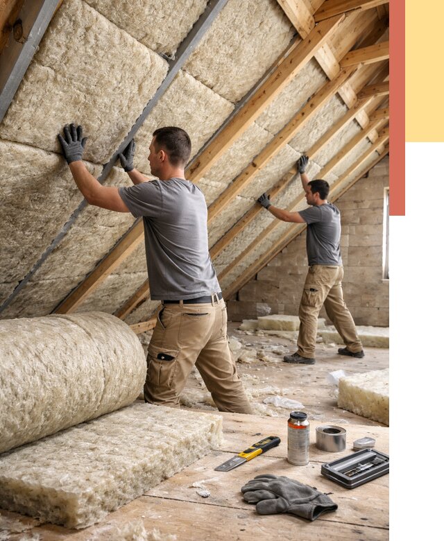 Утепление потолка минватой в каменке от 1467 руб. — быстро и недорого | ОТДЕЛОЧНИК-Кам