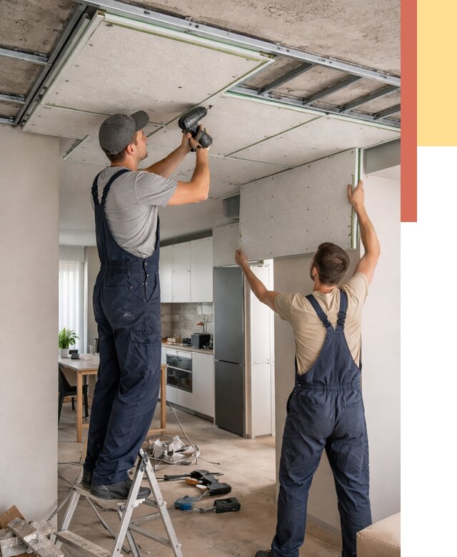 Шумоизоляция потолка панелями зипс в каменке от 1871 руб. под ключ | ОТДЕЛОЧНИК-Кам